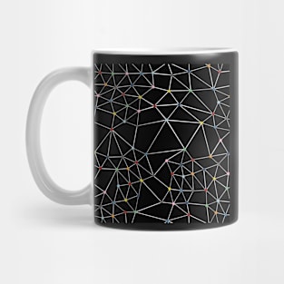 Segment Color Spot Black Mug